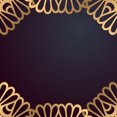 luxury ornamental mandala design background