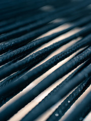 Blue rope background