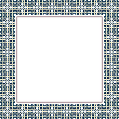 Obraz premium Vector Ornamental Decorative Frame