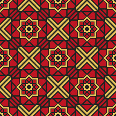 Vector Asian Geometric Pattern