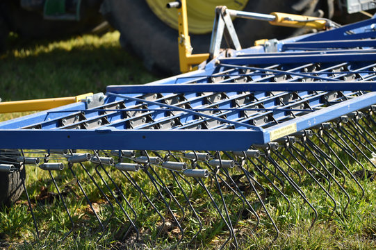 Hackstriegel in der Landwirtschaft