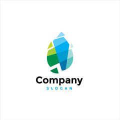water drop, liquid, logo. modern icon, template design