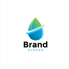 water drop, liquid, logo. modern icon, template design