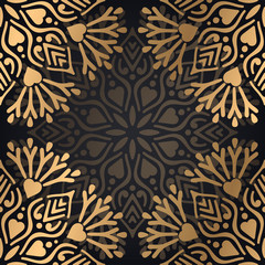 luxury ornamental mandala design background
