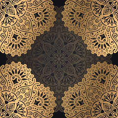 luxury ornamental mandala design background