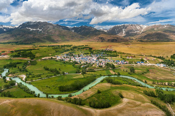 A landscape photo from Ovacık district in Tunceli