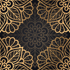 luxury ornamental mandala design background