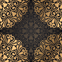 luxury ornamental mandala design background