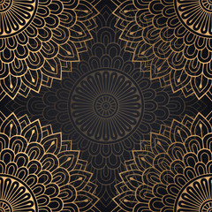 luxury ornamental mandala design background