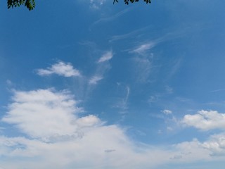 white clouds with blue sky during the daytime