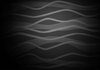 Dark Silver, Gray vector template with repeated sticks. Shining colored illustration with narrow lines. The template can be used as a background.