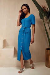 Beautiful woman brunette hair tanned skin makeup cosmetic wear fashion clothes summer collection...