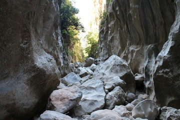 Canyon Torrent de Pareis, Mallorca, Spain