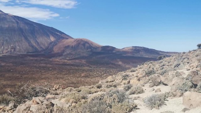 Espagne, Tenerife, parc national du Teide,  randonn&eacute;e sur la montagne Guajara