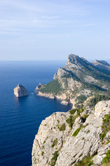 Fototapeta na wymiar View over Cap de Formentor, Majorca, Spain