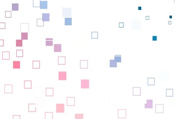 Light Blue, Red vector cover with polygonal style.