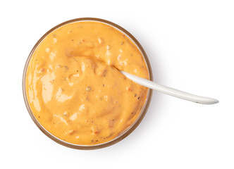 Bowl with Cocktail sauce