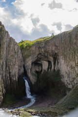 Fototapeta premium waterfall in the mountains