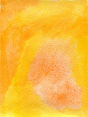 Bright painted watercolor texture. Hand drawn background with text place.