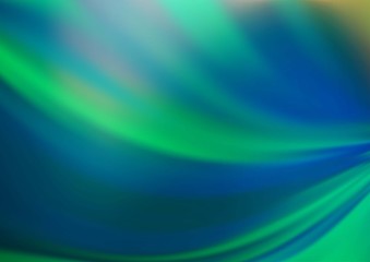 Light Green vector blurred shine abstract pattern. An elegant bright illustration with gradient. Brand new design for your business.