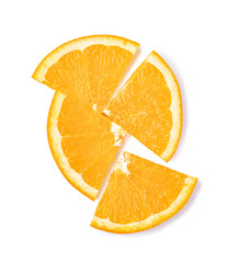 sliced orange fruit