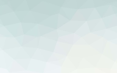 Fototapeta premium Light BLUE vector triangle mosaic template. Colorful illustration in abstract style with gradient. Elegant pattern for a brand book.