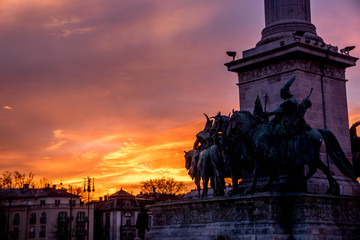 Plaza de los H&eacute;roes, Budapest