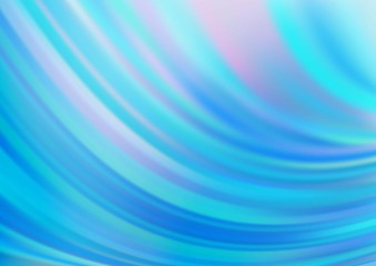 Fototapeta premium Light BLUE vector background with abstract lines. Brand new colored illustration in marble style with gradient. The template for cell phone backgrounds.