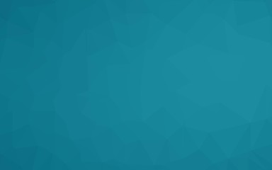 Light BLUE vector polygonal template. Shining illustration, which consist of triangles. Polygonal design for your web site.