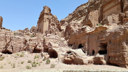Petra originally known to its inhabitants as Raqmu, is a historical and archaeological city in southern Jordan.