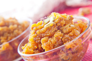 Moong Dal Halwa   An Indian sweet dish

