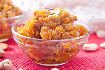 Moong Dal Halwa   An Indian sweet dish
