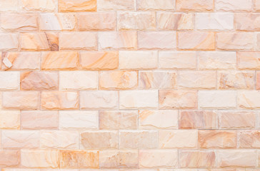 background and texture vintage style of decorative nature stone wall rectangle shape