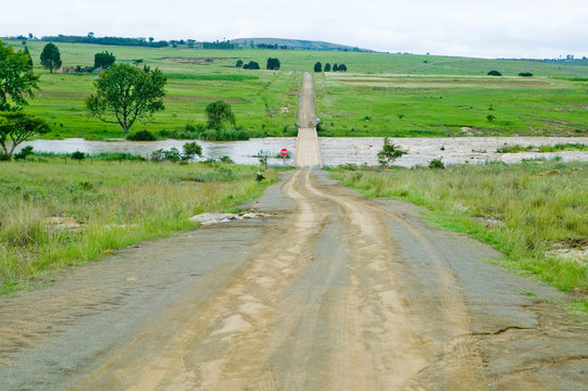 Bridge Over Buffalo River At Site Of  Rorke's Drift/Shiyani Battlefield, Where On January 22, 1879, Anglo Zulu War Was Fought In KwaZulu-Natal, Zululand, South Africa