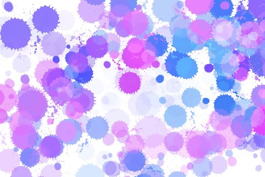 Colorful Purple Ink Splash Illustration Texture Background