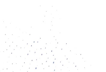 Light Blue, Green vector backdrop with music notes.