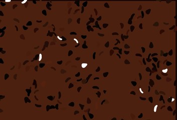 Light Red vector texture with random forms.