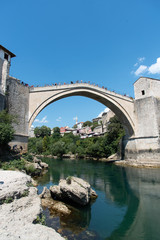 Famous old bridge of Mostar Bosnia-Herzegovina