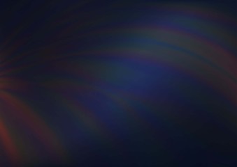 Dark BLUE vector blurred bright background. A vague abstract illustration with gradient. The template for backgrounds of cell phones.