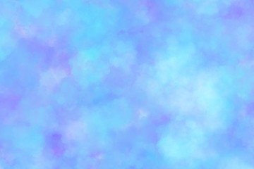 Colorful blue watercolor texture background pattern
