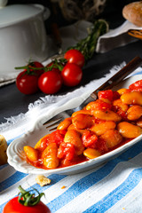 Gigantes Plaki - Baked beans in tomato sauce