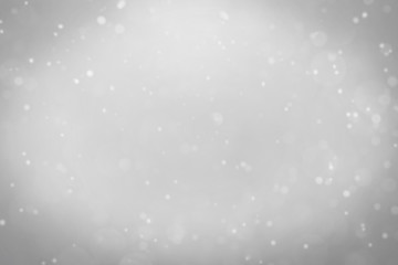 White bokeh background.Abstract blur background. White bubbles.