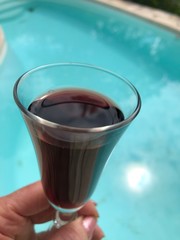 glass of water