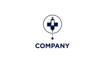 medical logo with cross designs