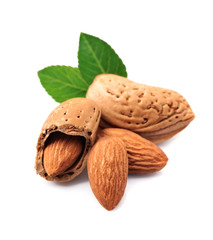 Almonds nuts.