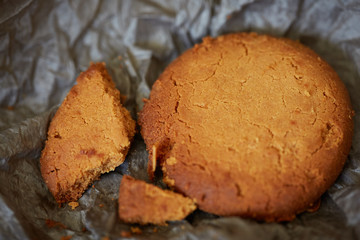 peanut cookie. homemade baking