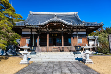 Fototapeta premium 飯能市 能仁寺 本堂