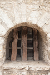 Fototapeta na wymiar Detail from the Alamo