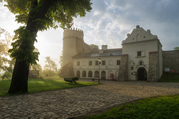 Fototapeta premium renaissance royal castle in Przemyśl.