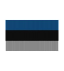 Flag of Estonia .
The National Flag of Estonia 
